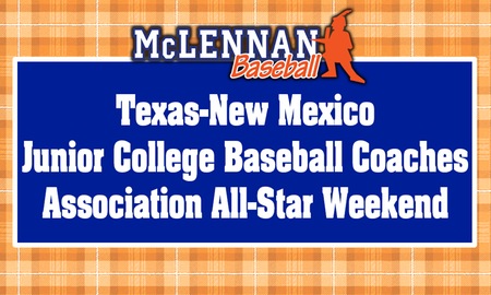 Five McLennan Baseball players, coaching staff to participate in All-Star Weekend