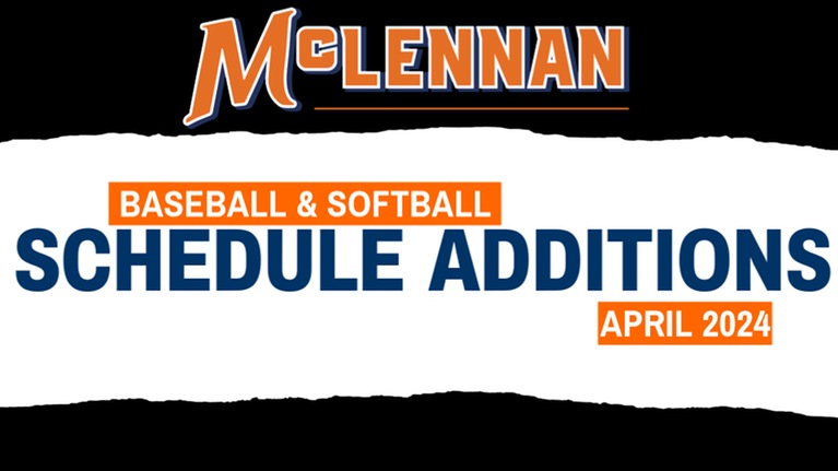 McLennan Softball & Baseball teams add games to schedules